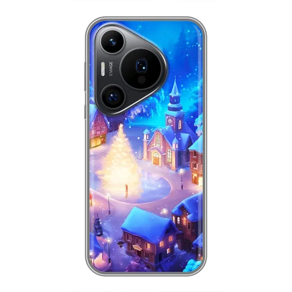 Чехол с принтом «Рождественский город» для Huawei Pura 70 PRO Чехол с принтом «Рождественский город» для Huawei Pura 70 PRO