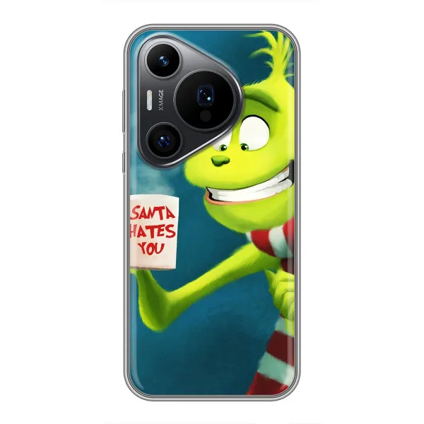 Чехол с принтом «Зеленый Гринч» для Huawei Pura 70 PRO Чехол с принтом «Зеленый Гринч» для Huawei Pura 70 PRO