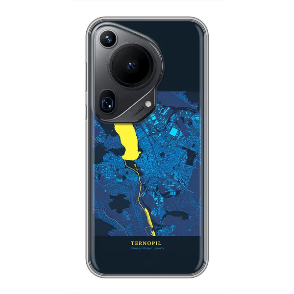 Чехол с принтом «Тернополь» для Huawei Pura 70 Ultra