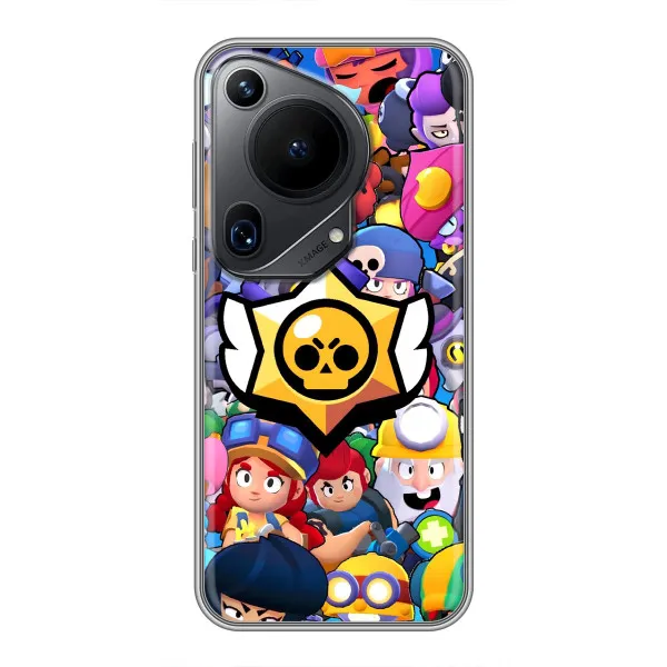 Чехол с принтом «Лого Brawl Stars» для Huawei Pura 70 Ultra