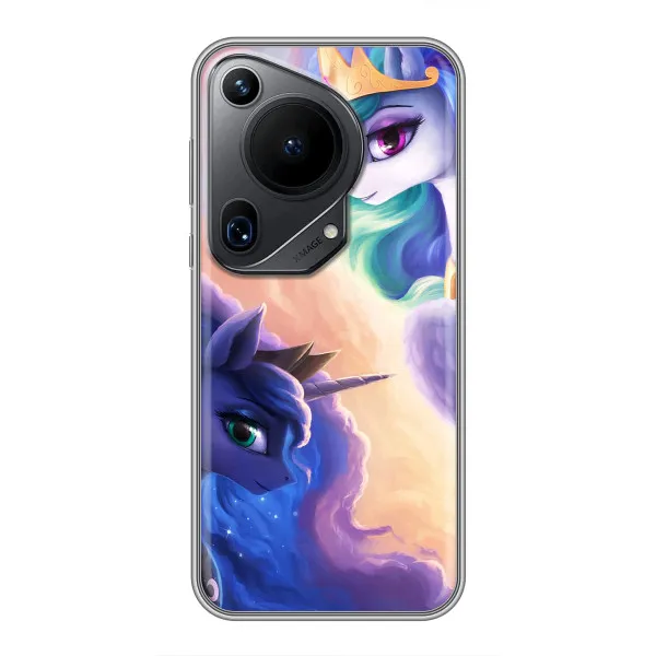 Чехол с принтом «Единорожки» для Huawei Pura 70 Ultra Чехол с принтом «Единорожки» для Huawei Pura 70 Ultra