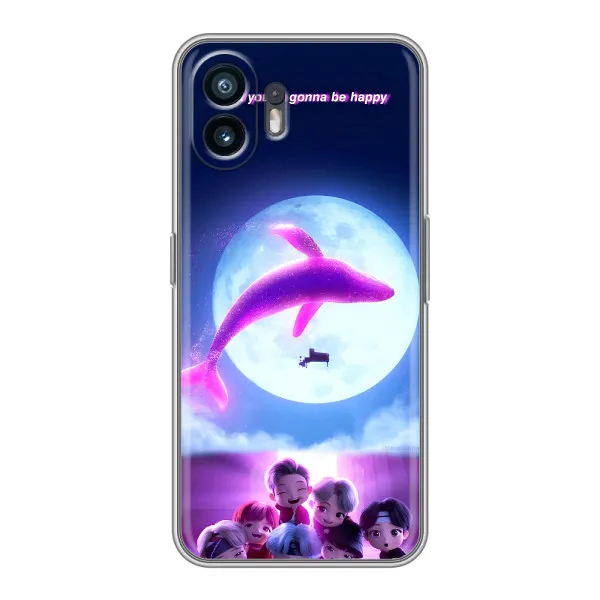 Чохол з принтом «КИТ BTS» для Huawei Pura 70 Чохол з принтом «КИТ BTS» для Huawei Pura 70