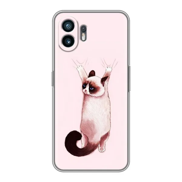 Чехол с принтом «Котик падает» для Huawei Pura 70 Чехол с принтом «Котик падает» для Huawei Pura 70