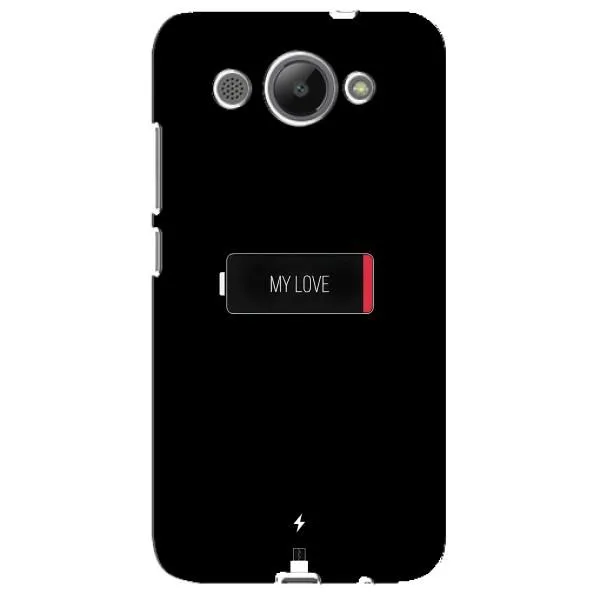 Чехол с принтом «Love battery» для Huawei Y3 2017 Чехол с принтом «Love battery» для Huawei Y3 2017