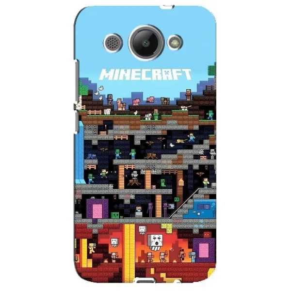 Чехол с принтом «фон Minecraft» для Huawei Y3 2017