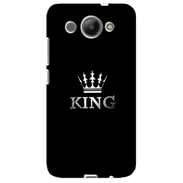 Чехол с принтом «KING» для Huawei Y3 2017