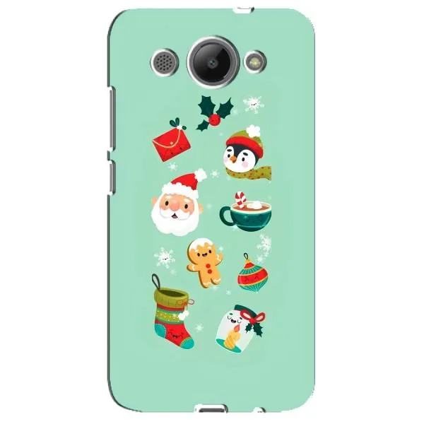 Чехол с принтом «Настроение НГ» для Huawei Y3 2017 Чехол с принтом «Настроение НГ» для Huawei Y3 2017