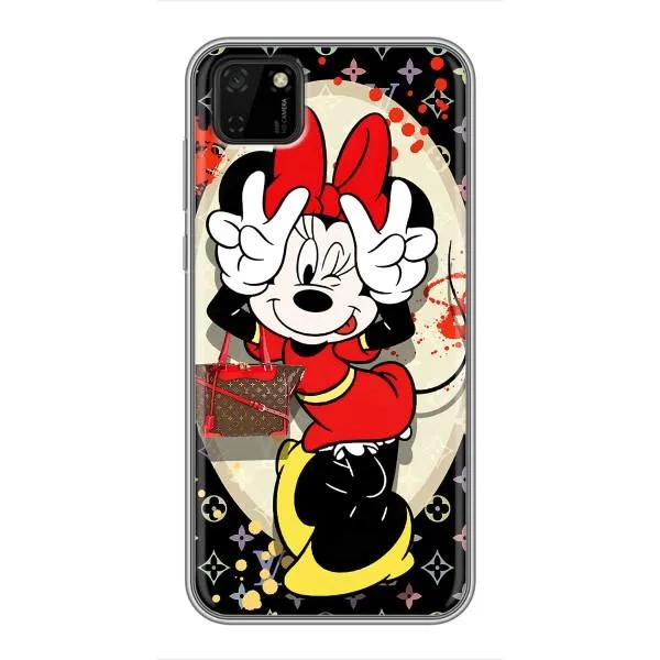 Чехол с принтом «Минни peace» для Huawei Y5p Чехол с принтом «Минни peace» для Huawei Y5p