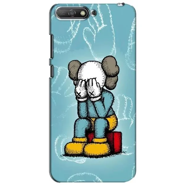 Чехол с принтом «Плач Bearbrick» для Huawei Y6 2018