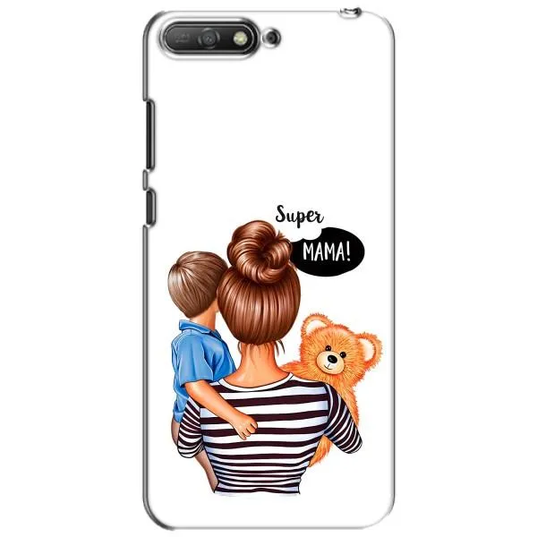 Чехол с принтом «Мама с сыном» для Huawei Y6 2018
