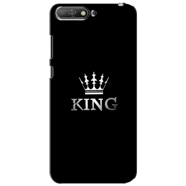 Чехол с принтом «KING» для Huawei Y6 2018