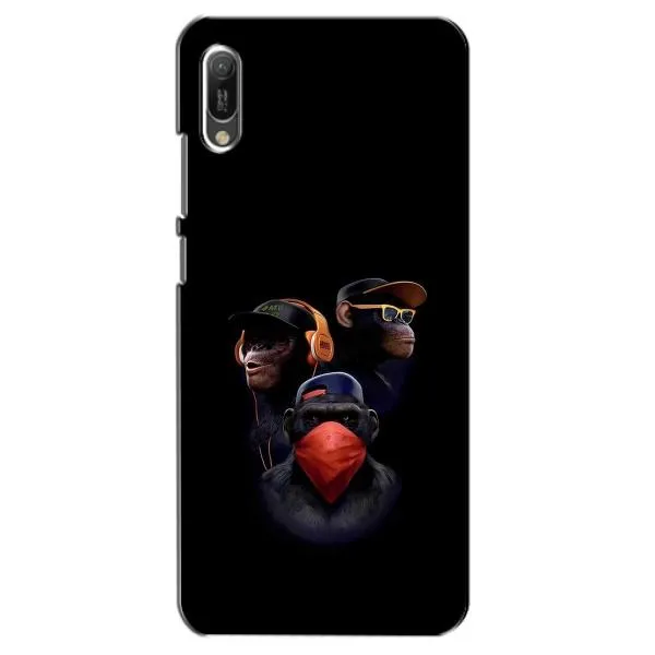 Чехол с принтом «Три обезьяны» для Huawei Y6 2019