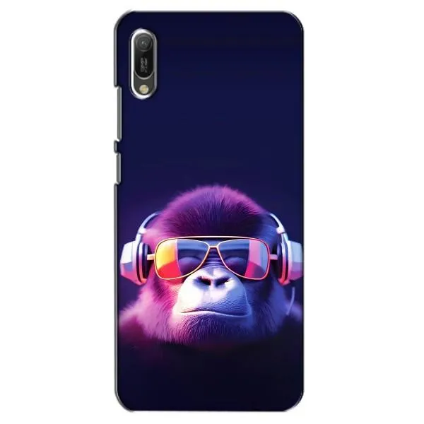 Чехол с принтом «Стильная обезьяна» для Huawei Y6 2019