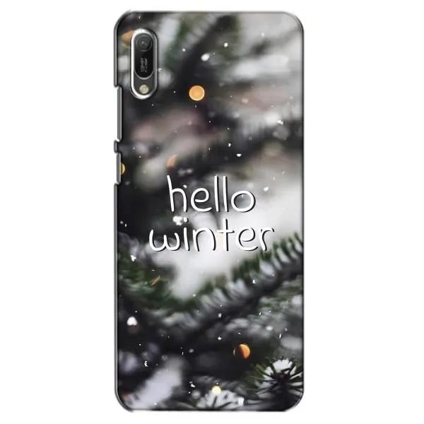 Чехол с принтом «Hello winter» для Huawei Y6 2019 Чехол с принтом «Hello winter» для Huawei Y6 2019