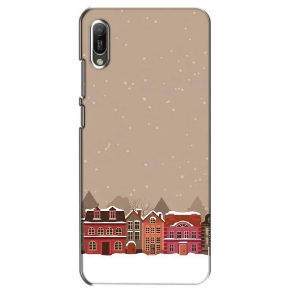 Чехол с принтом «Зимний город» для Huawei Y6 2019 Чехол с принтом «Зимний город» для Huawei Y6 2019