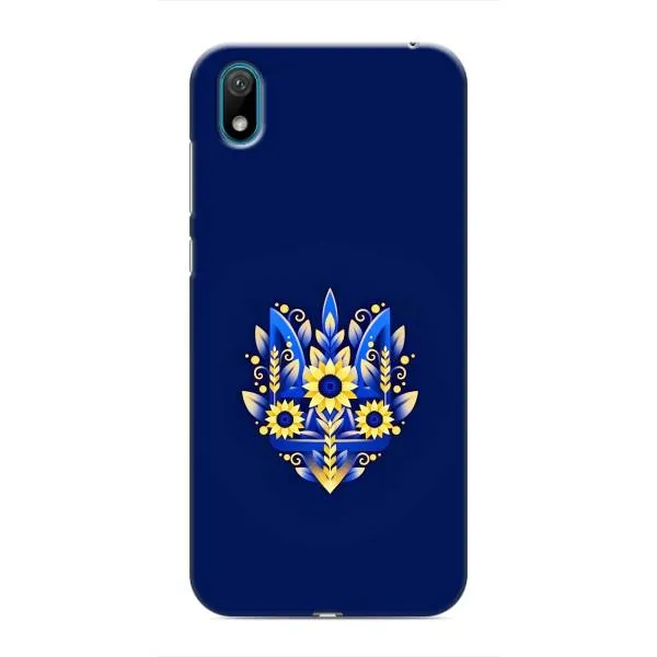Чехол с принтом «Цветочный Герб» для Huawei Y6 Pro (2019)/ Y6 Prime 2019