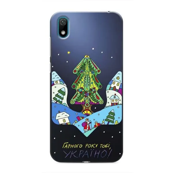 Чехол с принтом «Рождественский герб» для Huawei Y6 Pro (2019)/ Y6 Prime 2019 Чехол с принтом «Рождественский герб» для Huawei Y6 Pro (2019)/ Y6 Prime 2019