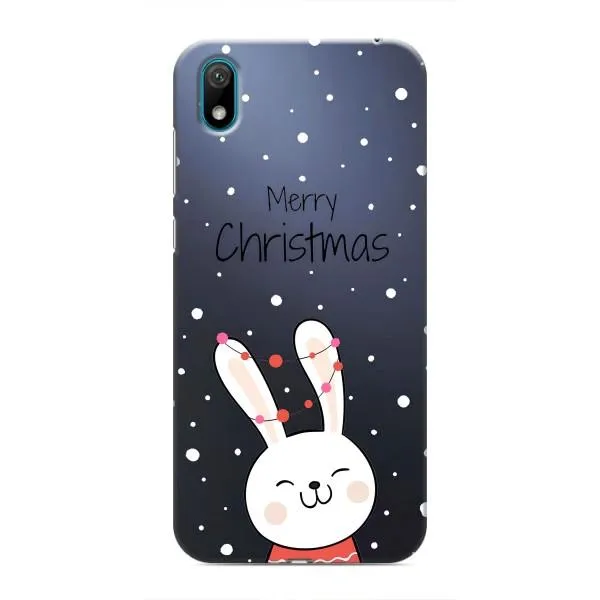 Чехол с принтом «Рождественский заяц» для Huawei Y6 Pro (2019)/ Y6 Prime 2019 Чехол с принтом «Рождественский заяц» для Huawei Y6 Pro (2019)/ Y6 Prime 2019