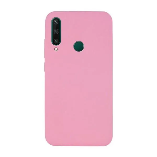 Чехол-накладка Silky Case для Huawei Y6p — Розовый