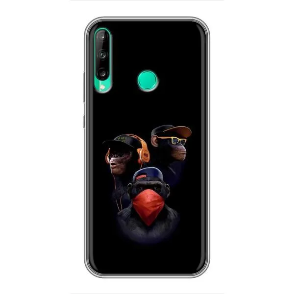 Чехол с принтом «Три обезьяны» для Huawei Y6p
