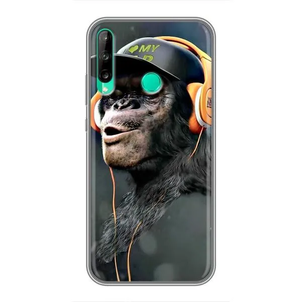 Чехол с принтом «В наушниках» для Huawei Y6p