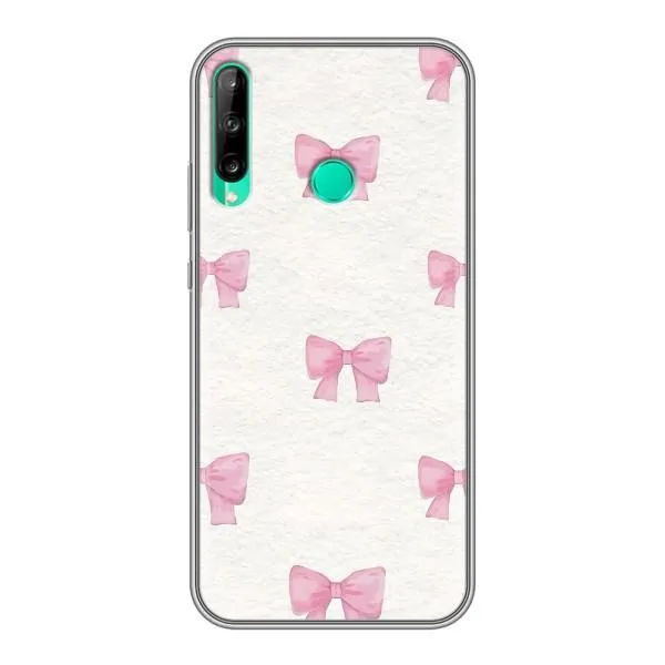 Чехол с принтом «Розовые бантики» для Huawei Y6p
