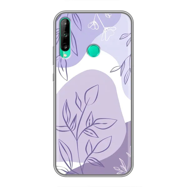 Чехол с принтом «Фиолетовые листья абстракция» для Huawei Y6p