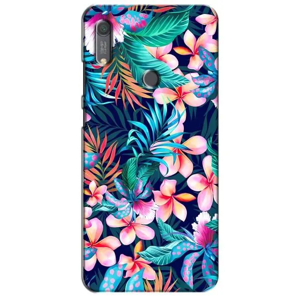 Чехол с принтом «Красочные цветы» для Huawei Y6s