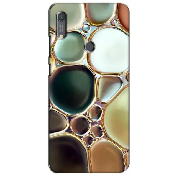 Чехол с принтом «Радужный Мрамор» для Huawei Y6s