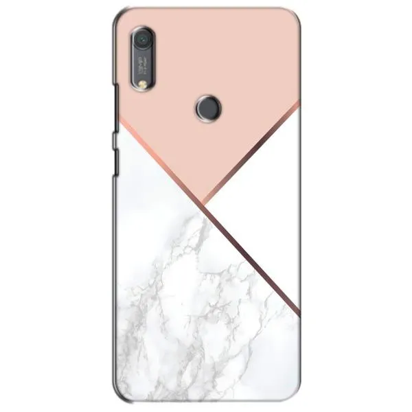 Чехол с принтом «Тройной мрамор» для Huawei Y6s