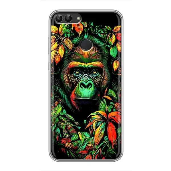 Чехол с принтом «Обезьяна в тропиках» для Huawei Y7 Prime 2018 Чехол с принтом «Обезьяна в тропиках» для Huawei Y7 Prime 2018