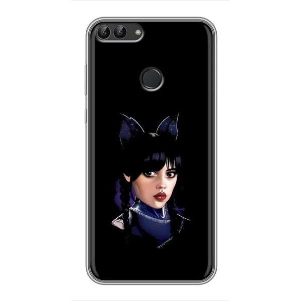 Чехол с принтом «серьезная Уэнздей» для Huawei Y7 Prime 2018
