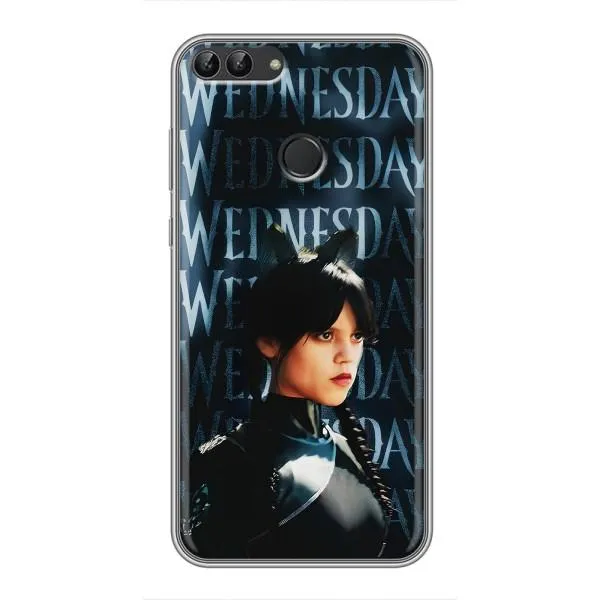 Чехол с принтом «Уэнздей кошка» для Huawei Y7 Prime 2018