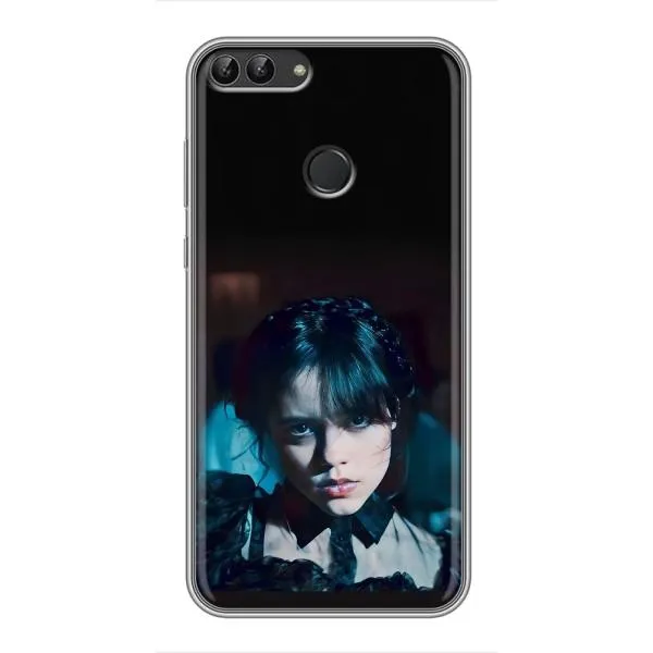 Чехол с принтом «взгляд Уэнздей» для Huawei Y7 Prime 2018