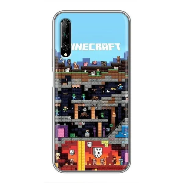 Чехол с принтом «фон Minecraft» для Huawei Y7 Pro 2019 Чехол с принтом «фон Minecraft» для Huawei Y7 Pro 2019