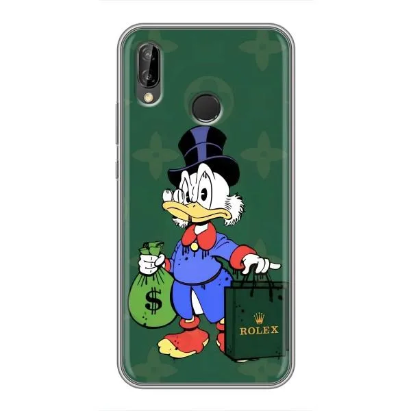 Чехол с принтом «Богатая Утка» для Huawei Y7 2019 Чехол с принтом «Богатая Утка» для Huawei Y7 2019