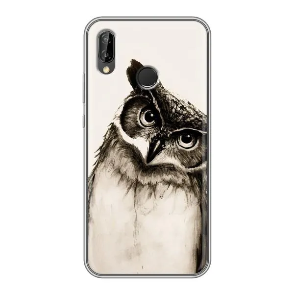 Чехол с принтом «Сова» для Huawei Y7 2019