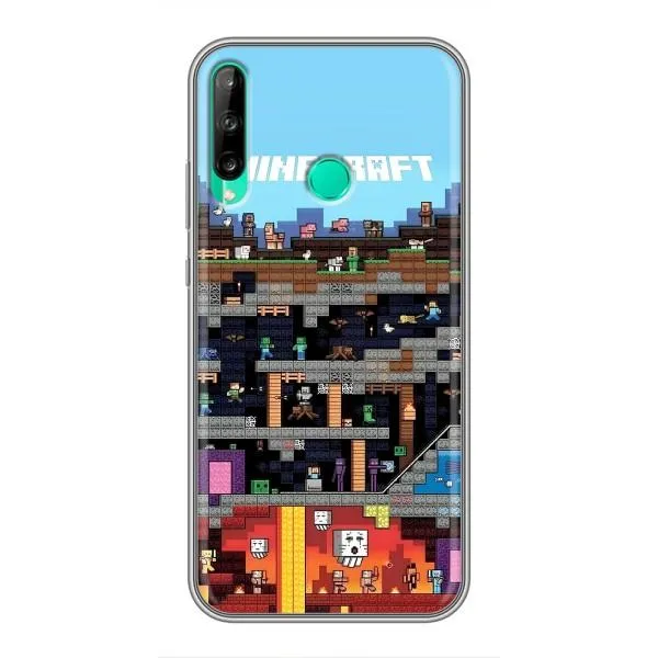 Чехол с принтом «фон Minecraft» для Huawei Y7p (2020)