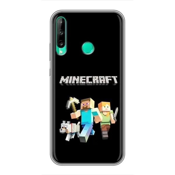 Чехол с принтом «герои Minecraft» для Huawei Y7p (2020)