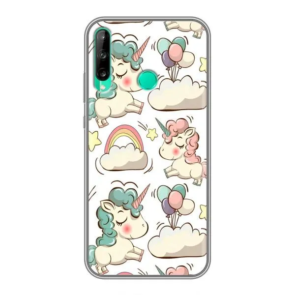Чехол с принтом «Единорожки» для Huawei Y7p (2020)