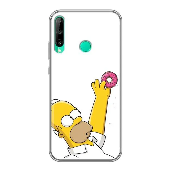 Чохол з принтом «Гомер з пончиком» для Huawei Y7p (2020)