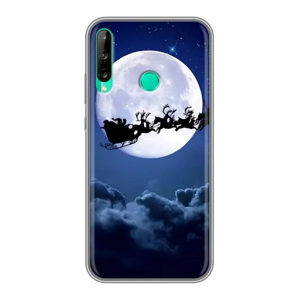 Чехол с принтом «Санта - луна» для Huawei Y7p (2020) Чехол с принтом «Санта - луна» для Huawei Y7p (2020)