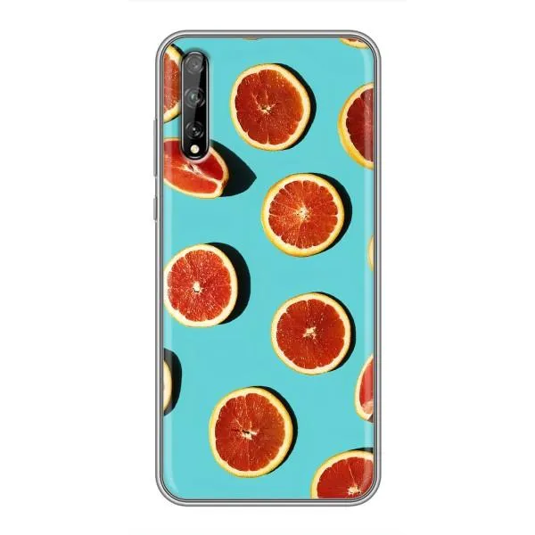 Чехол с принтом «Грейпфрут» для Huawei P Smart S / Y8p (2020)