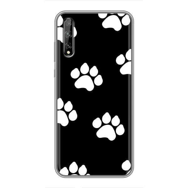 Чехол с принтом «Следы собаки» для Huawei P Smart S / Y8p (2020)