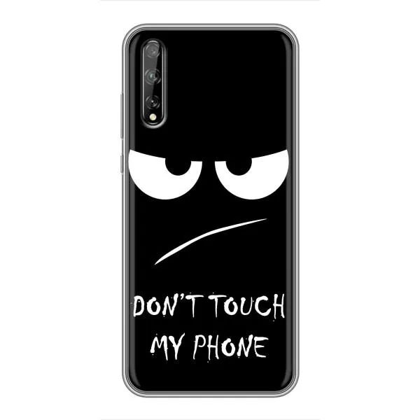 Чехол с принтом «Dont Touch» для Huawei P Smart S / Y8p (2020)