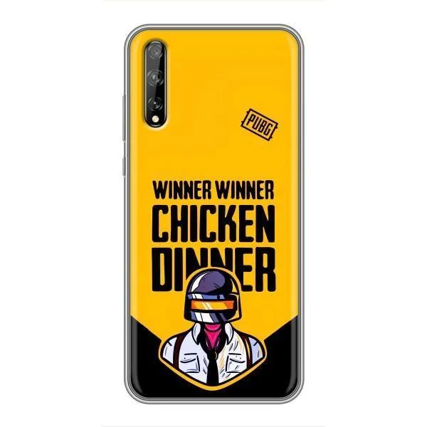 Чехол с принтом «Pubg шлем» для Huawei P Smart S / Y8p (2020)
