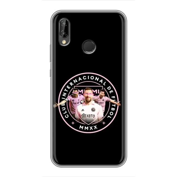Чехол с принтом «Месси в лого» для Huawei Y9 2019 / Enjoy 9 Plus Чехол с принтом «Месси в лого» для Huawei Y9 2019 / Enjoy 9 Plus