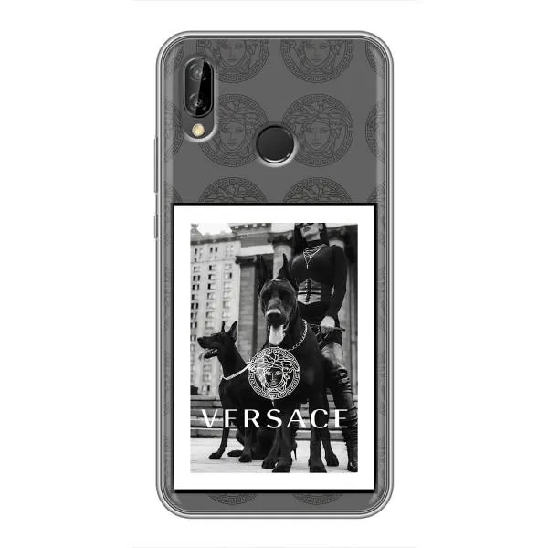 Чехол с принтом «Версаче» для Huawei Y9 2019 / Enjoy 9 Plus