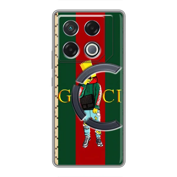 Чехол с принтом «Барт ГУЧЧИ» для Infinix GT 20 Pro