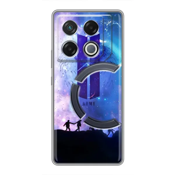 Чехол с принтом «Army BTS» для Infinix GT 20 Pro